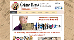 Desktop Screenshot of coffeenewsdesmoines.com